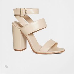 Brooks Brother’s Leather Strappy Heels